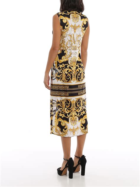 abiti da cerimonia barocco versace|Shop Versace Barocco Dress .